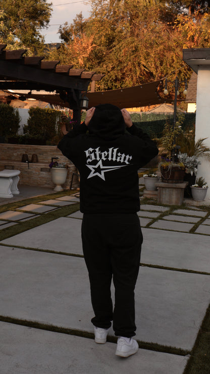 Black Stellar Apparel Hoodie