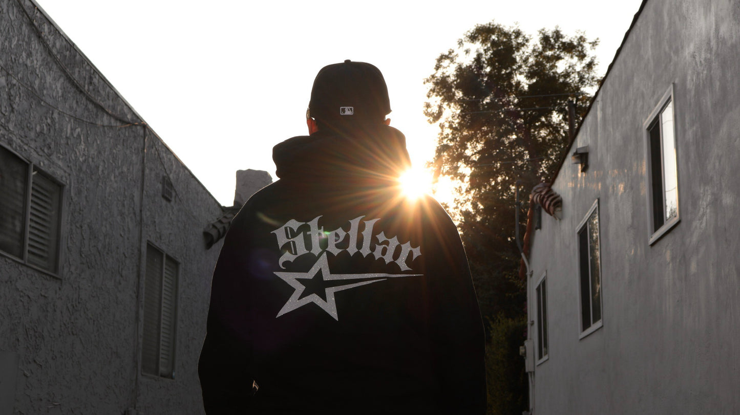 Black Stellar Apparel Hoodie